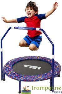Toddler Trampoline with Handlebar
