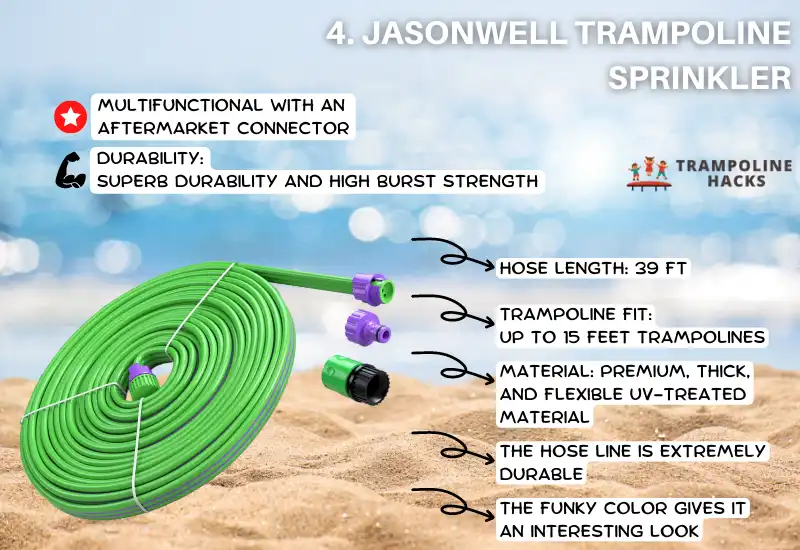 Jasonwell Trampoline Sprinkler